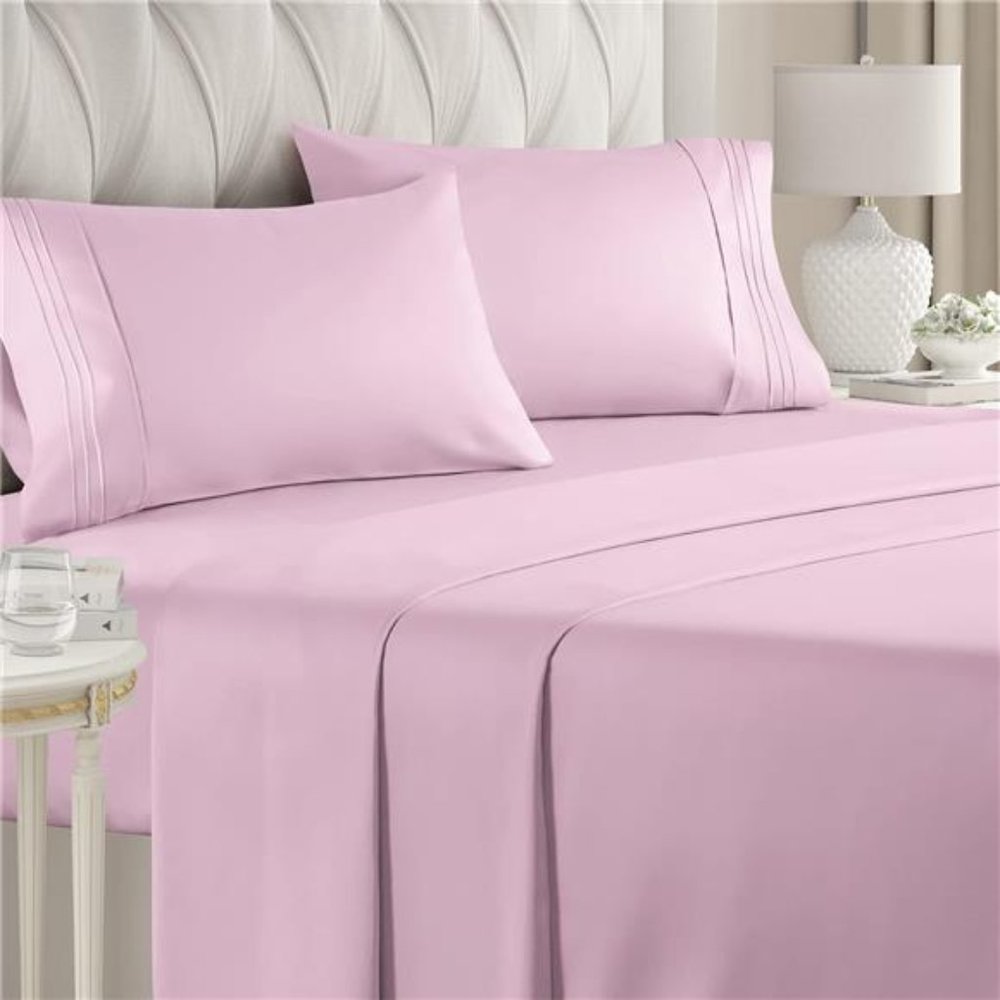 4 Pcs Sheet Set Breathable Cooling Hotel Luxury Extra Soft Deep Pockets Easy Fit